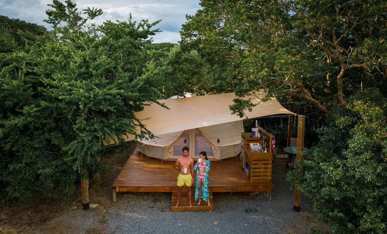 Luxury tent Pitahaya Glamping Hotel Cabo Rojo Puerto Rico